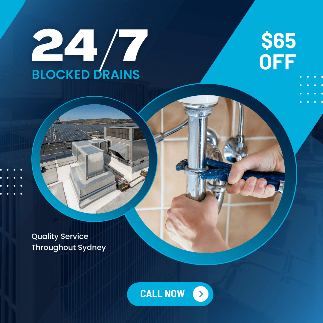 $65 Off Blocked Drains